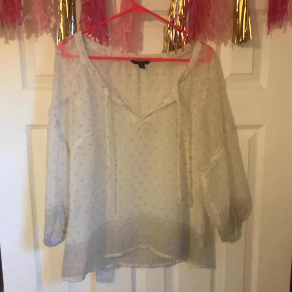 American Eagle Outfitters sheer top