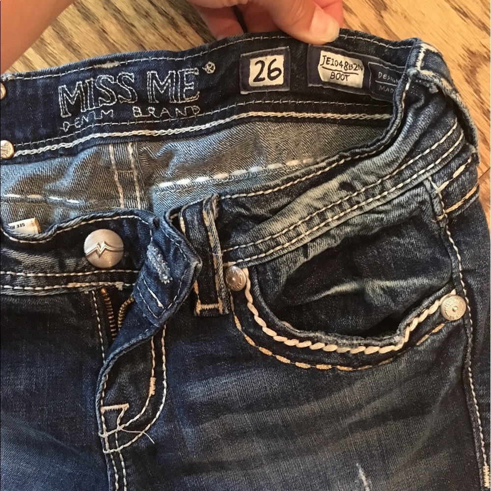 MISS ME BOOTCUT JEANS