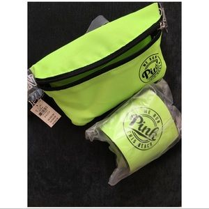 PINK by VS ~ Fanny Pack & Coozie Lanyard