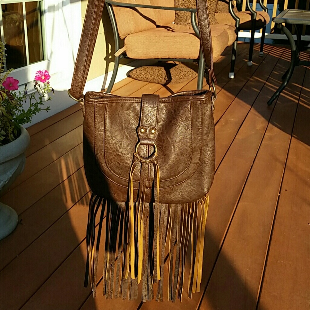 Adam Levine brown pocketbook  crossbody!