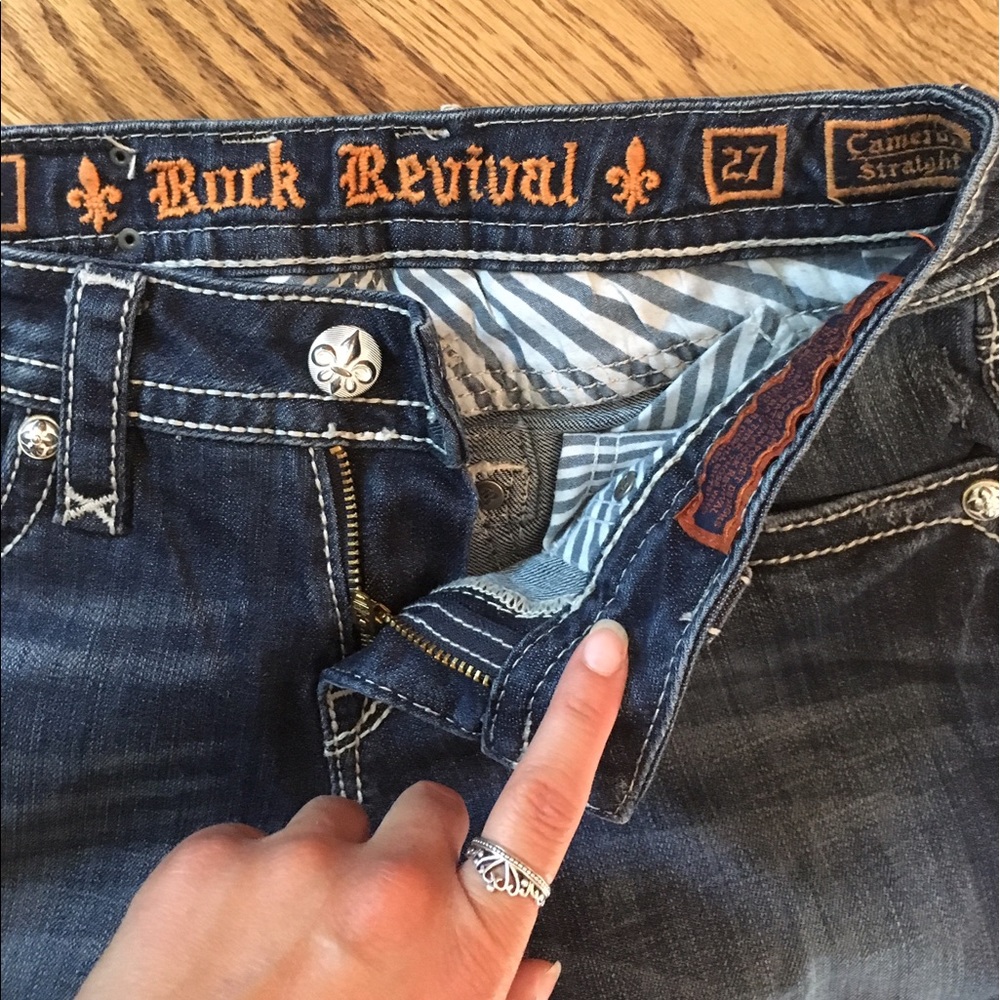 NEW ROCK REVIVAL SKINNY JEANS
