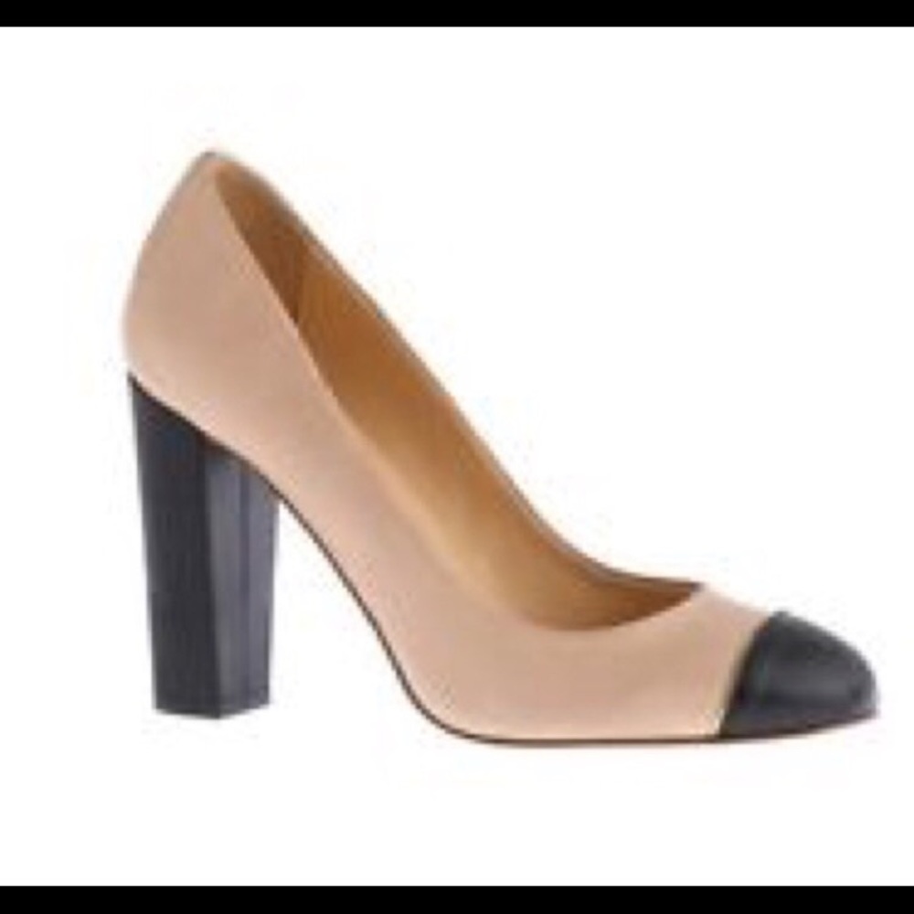 JCrew Etta block heel