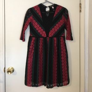 Lace babydoll dress size XS