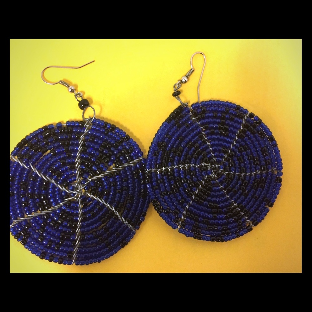 Blue Earrings-SOLD>>SOLD>>SOLD