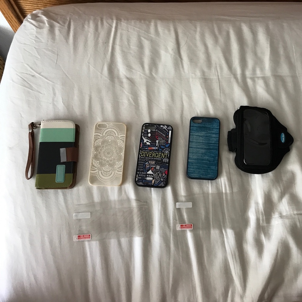 iPhone 5 cases and screen protectors