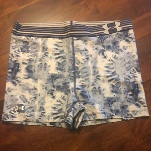 Under Armour HeatGear tie dye shorts