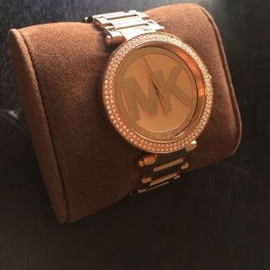 Rose Gold Michael Kors watch