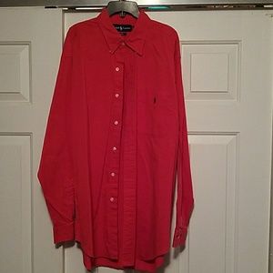 Polo Red Button-Down