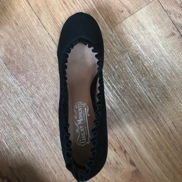 🌼Jeffery Campbell black chunky heels size 8.5 - Picture 4 of 5