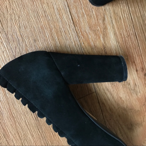 🌼Jeffery Campbell black chunky heels size 8.5 - Picture 5 of 5