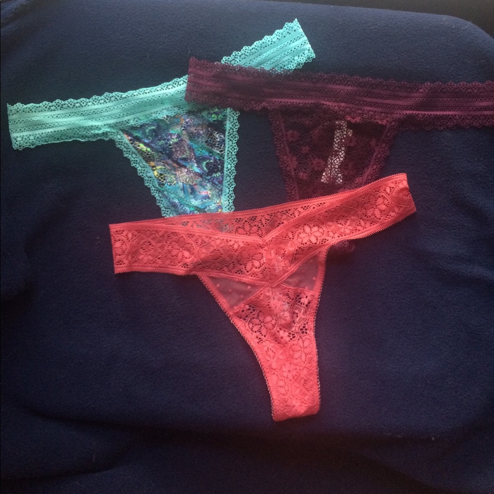 Three pairs of VS panties