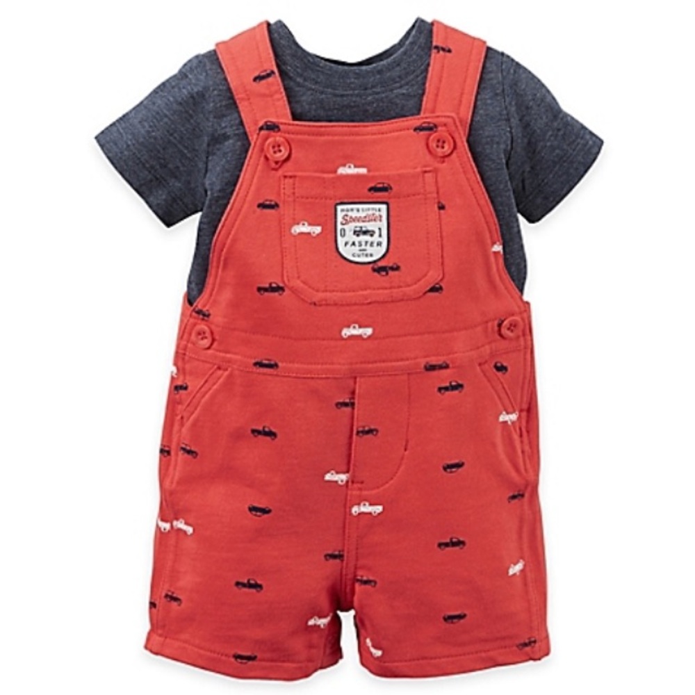 Carter's Baby Boys Moms Speedster Shortall