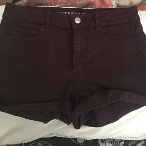 High rise American eagle shorts