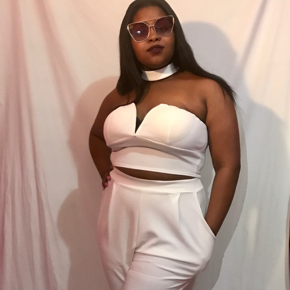 Plus Size 3 piece pantsuit