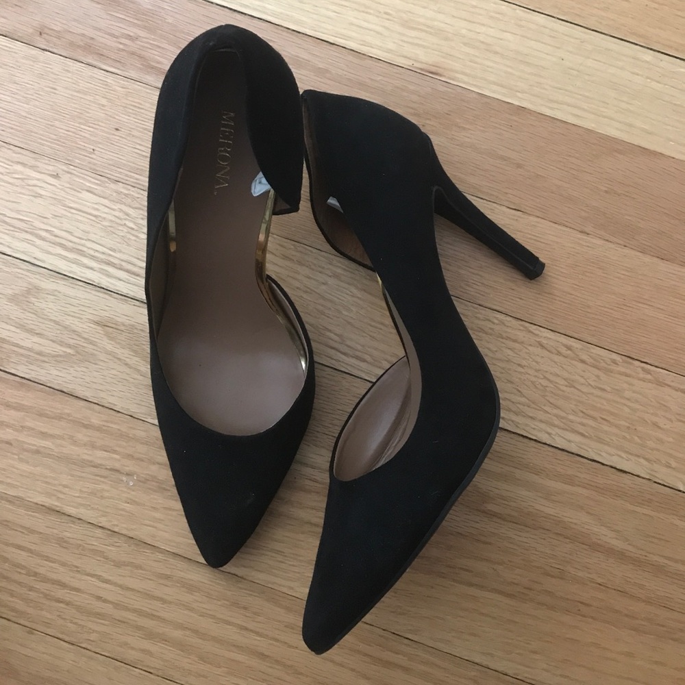 Merona black heels