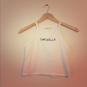 Coachella Cropped Tank Top