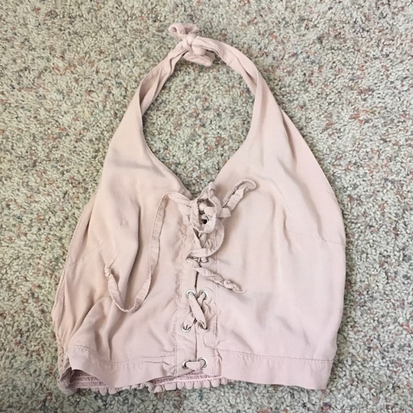 Halter crop top - Picture 1 of 3