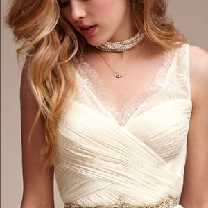 Fluer dress in Ivory from BHLDN