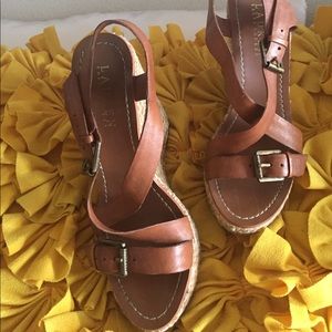 Size 61/2 Ralph Lauren wedges