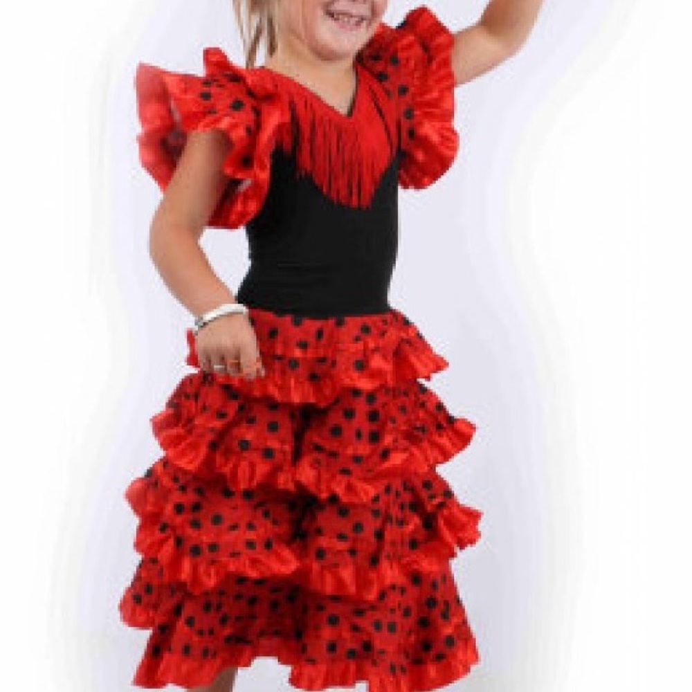 Genuine Spanish Andalusian kids dress