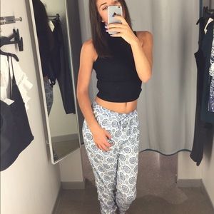 Patterned Joggers