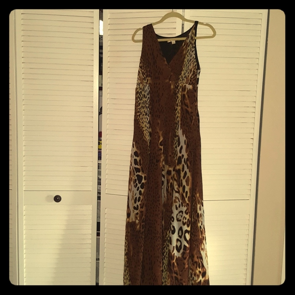 Animal print Maxi