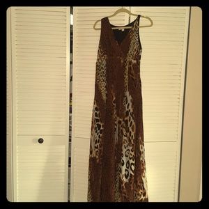 Animal print Maxi