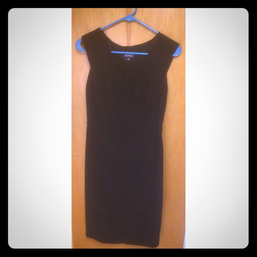 Black Mid-Length Dress
