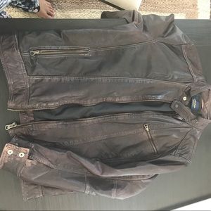 Leather Jacket with 100% leather jacket