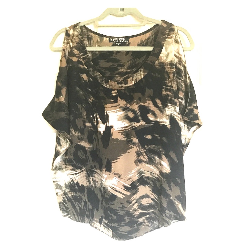 Guess off the shoulder top
