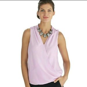 WHBM Feminine Silk Blouse