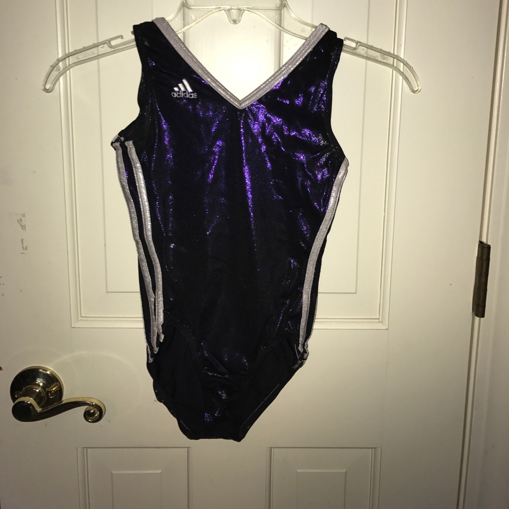 Purple Adidas Leotard