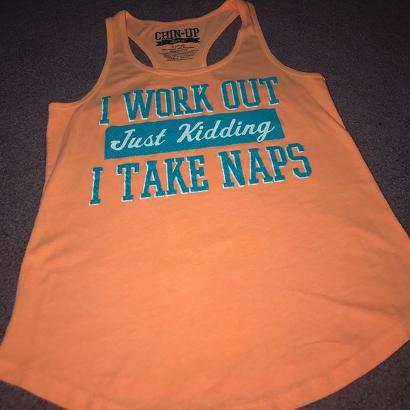 Chin Up Tops - Racerback tank top