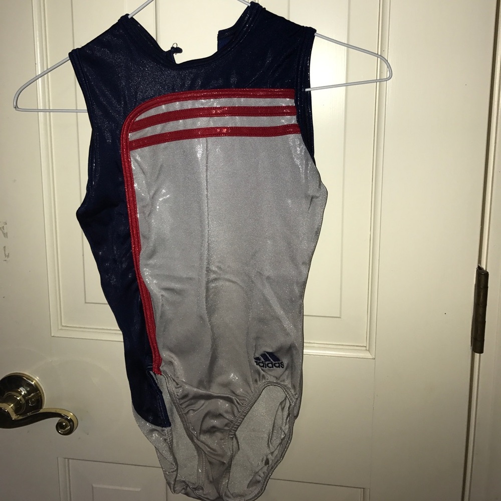 Red, White & blue leotard