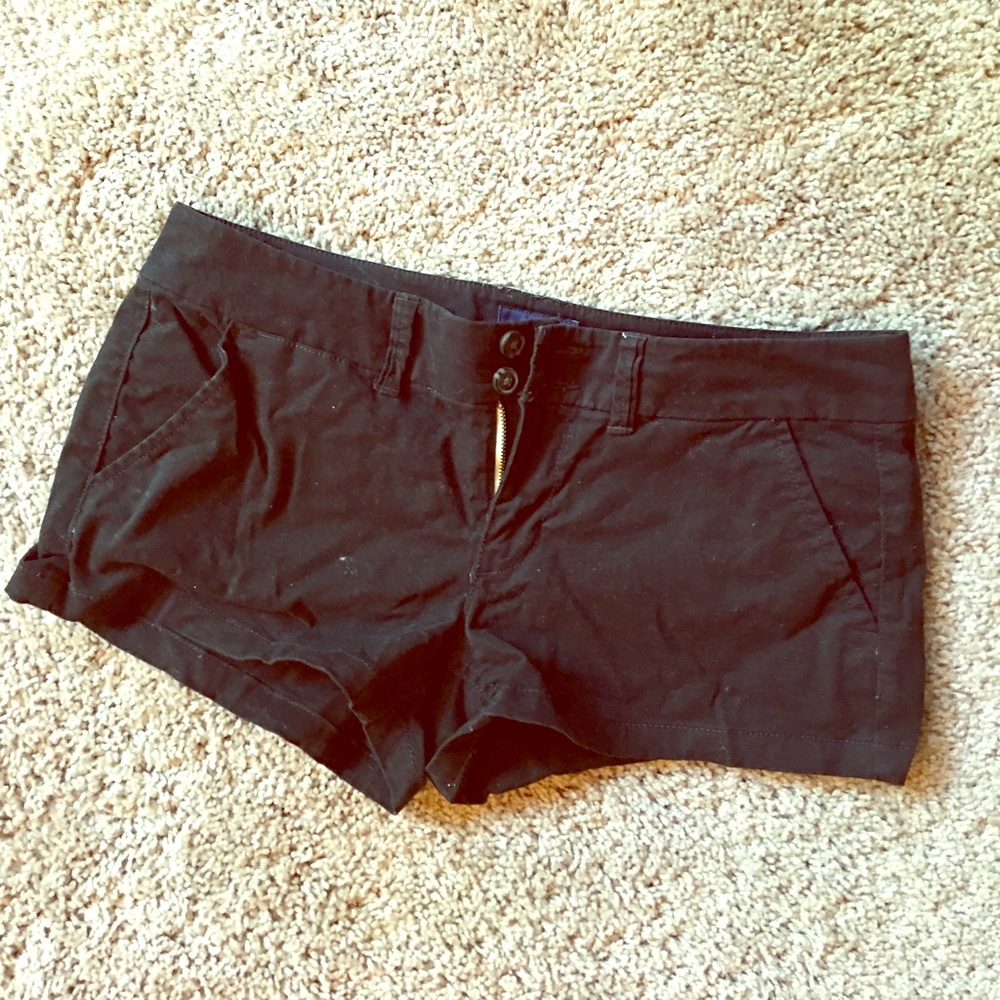 Black shorts