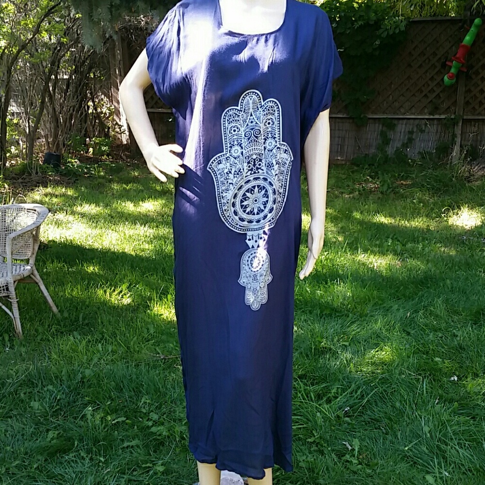 Khamsa Moroccan house dress