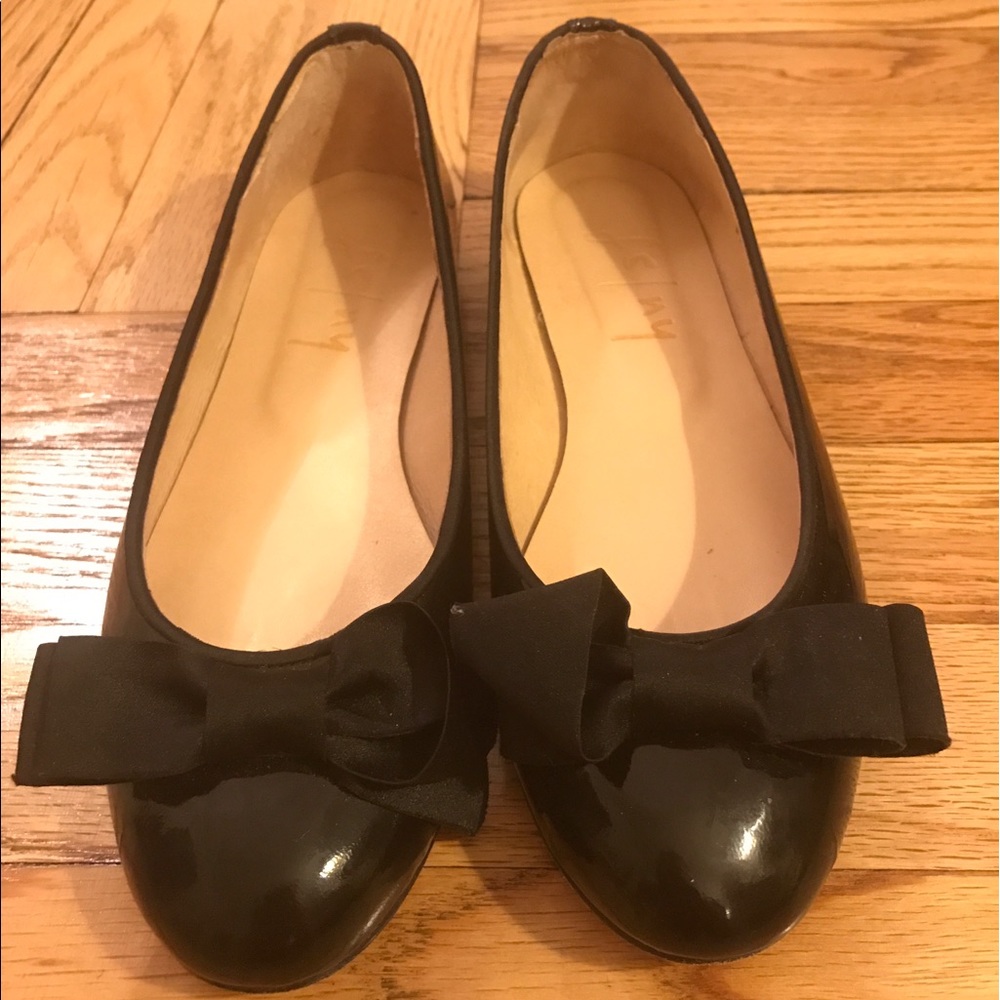 French Sole New York patent leather flats