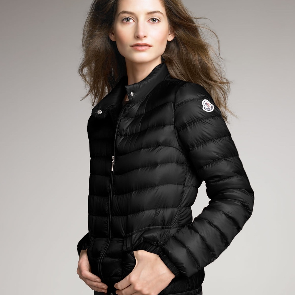 Moncler Water Resistant Short Down Jacket