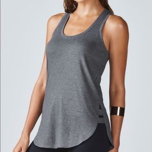 Fabletics tank small gray