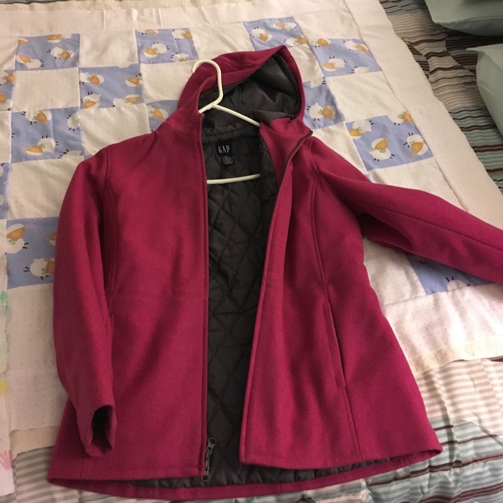 SALE  Beautiful pink wool winter coat