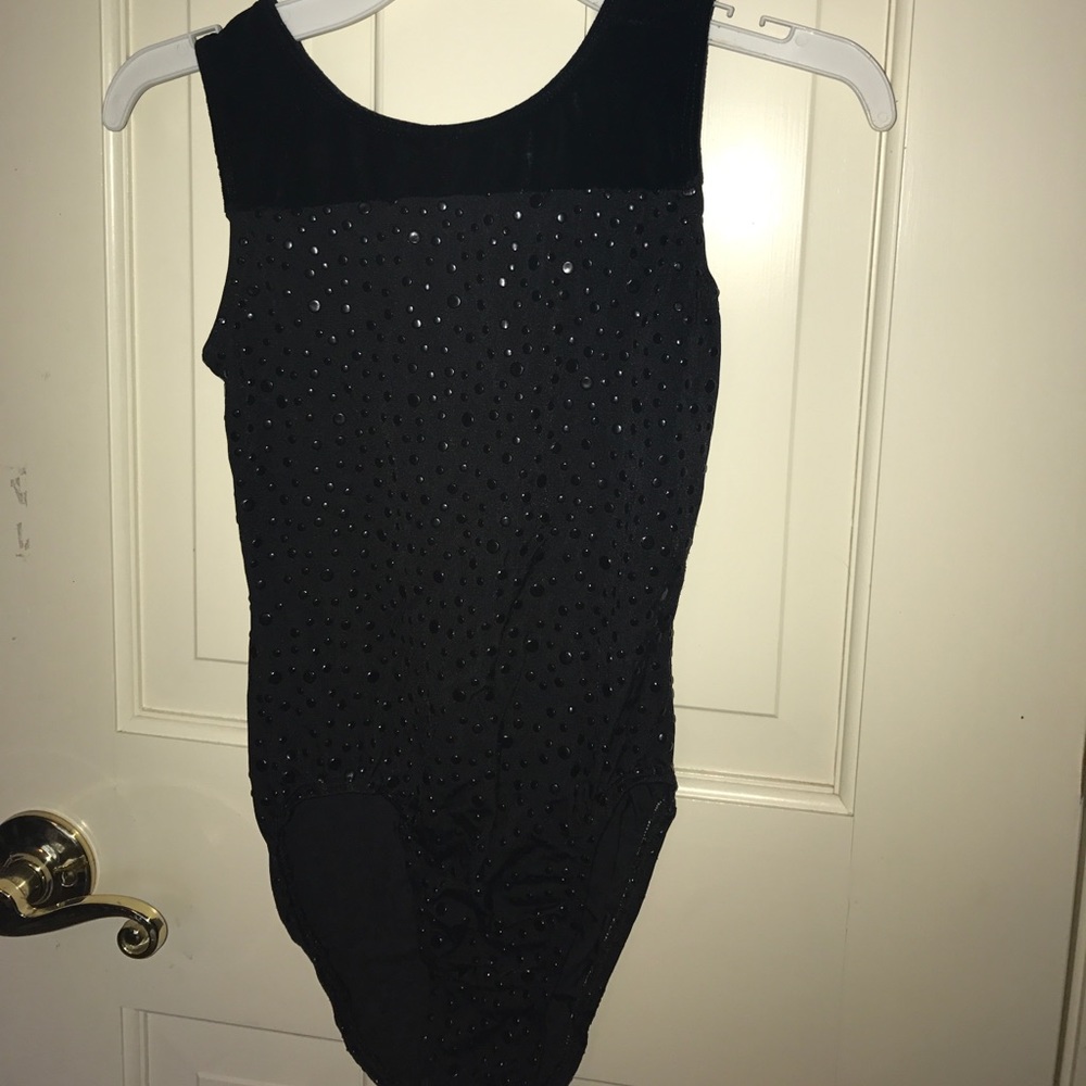 Black leotard