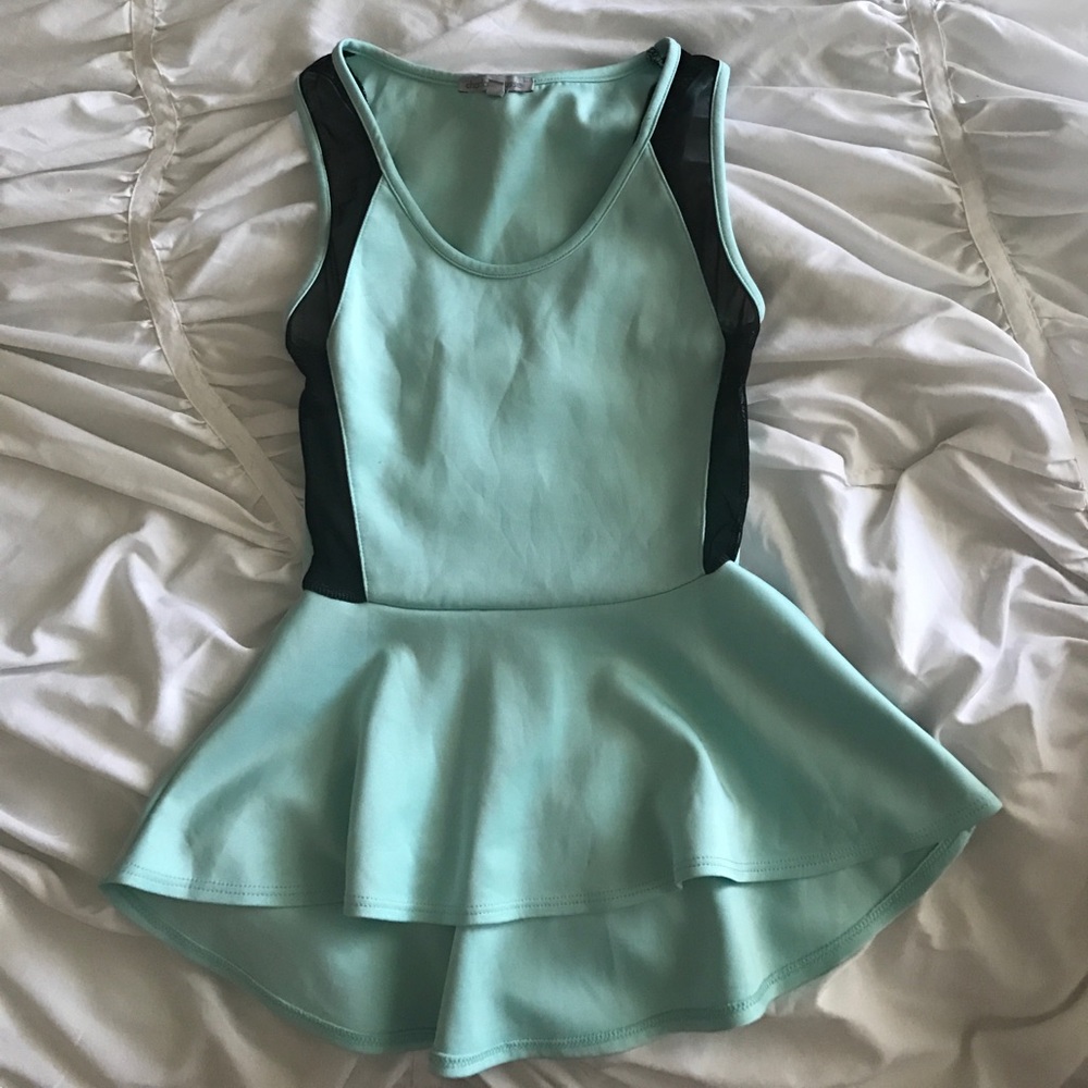 Charlotte Russe peplum top