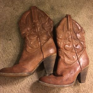 Light Brown Cowboy Boots