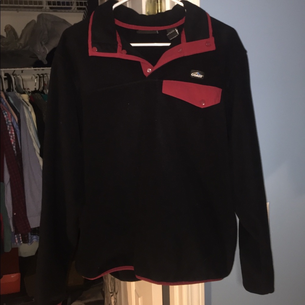 T-snap Fleece Coast Pullover