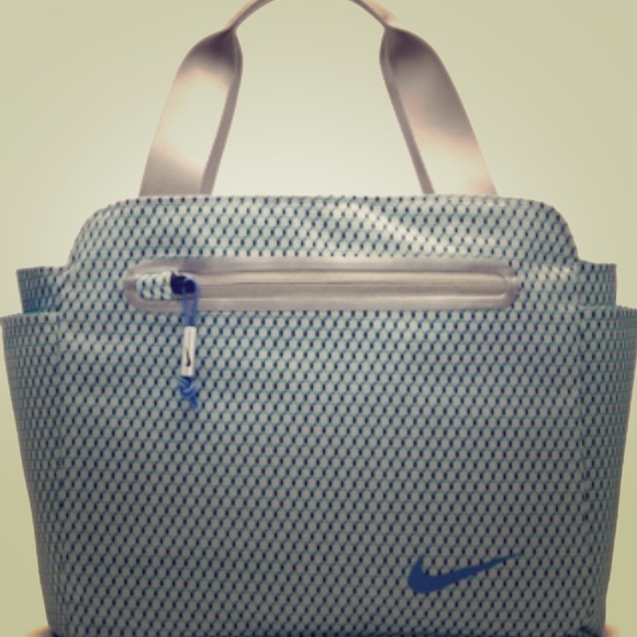 Nike Handbags - Nike blue and white sports tote- brand new