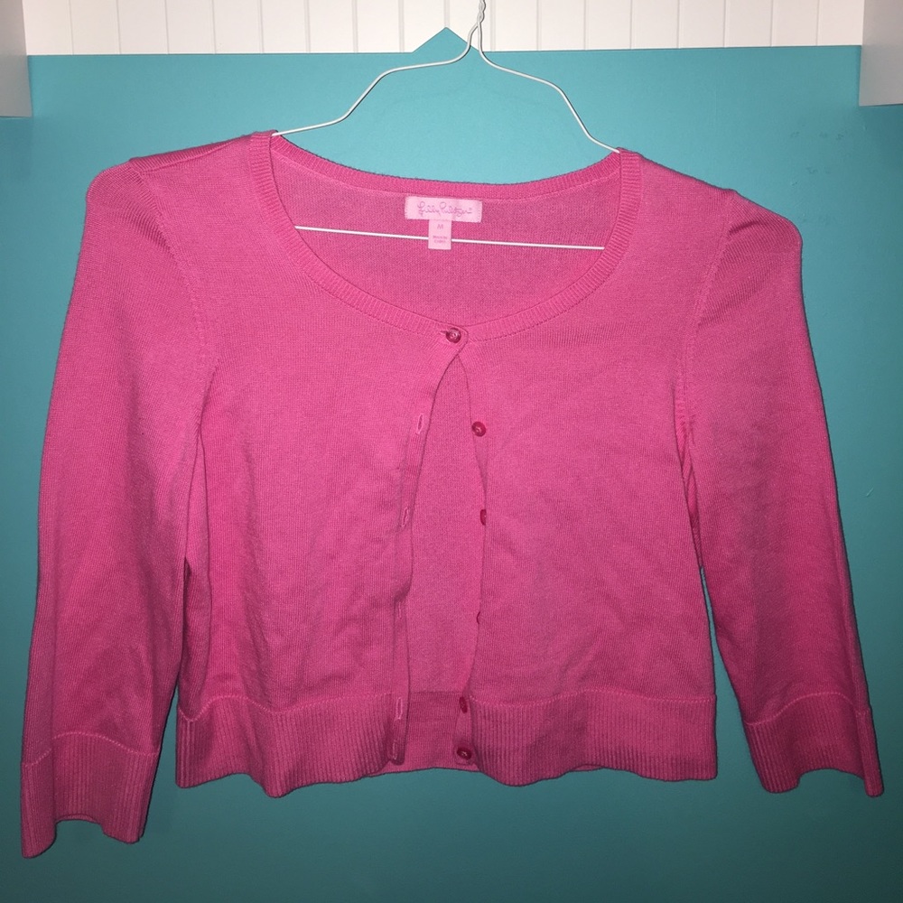Lilly Pulitzer Cropped Sweater