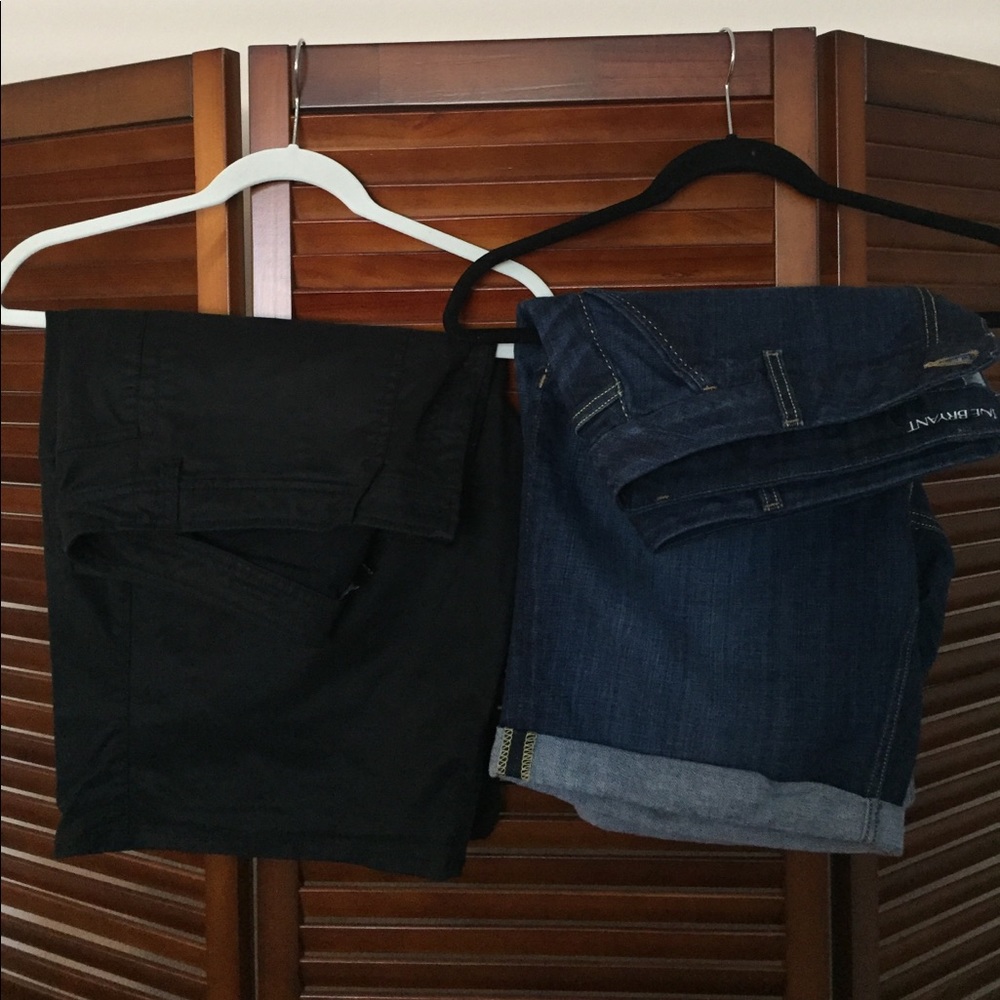 Pair of plus size Bermuda shorts