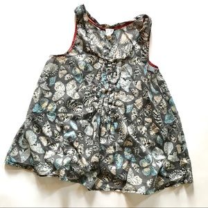 Anthropology / Edme & Esyllte Butterfly Grey Shirt