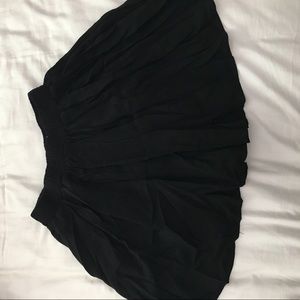 Black brandy skirt