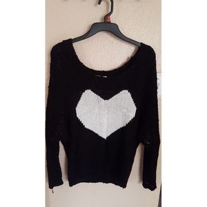 Heart Knit Sweater